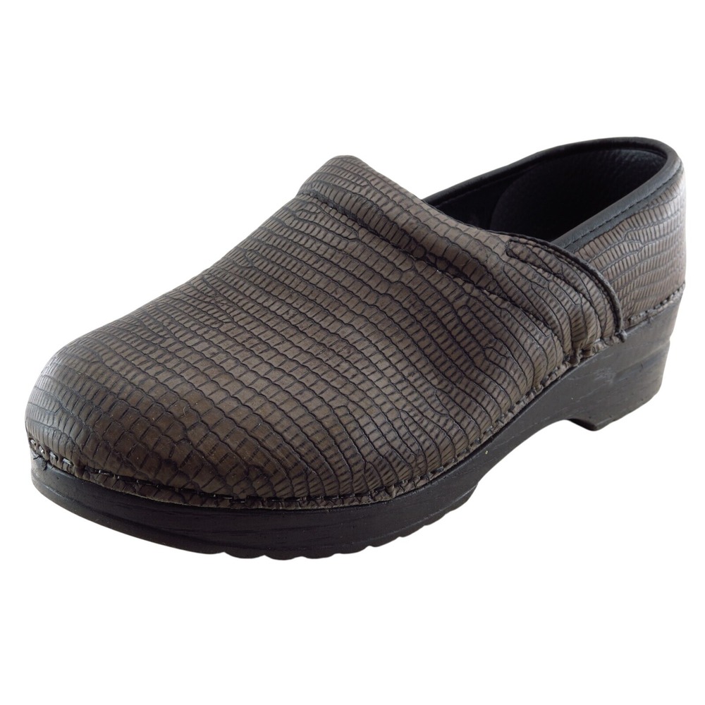 Italian Shoemakers Clogs Gray Synthetic Women Shoes Size 9 Medium